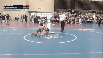 65 lbs Rr Rnd 7 - Cade Rappo, CT Whale Orca - K3 vs Madden Bratcher, Rabbit Wrestling Club - K3