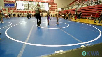 40-43 lbs Rr Rnd 3 - Cassadee Sloan, Morrison Takedown Club vs Lilliana Clitso, Darko Valley Wolfpak