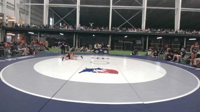 130 lbs Allison Hegg, Virginia vs Abby Milbery, North Carolina
