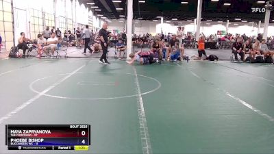 85-92 lbs Round 3 - Maya Zapryanova, The Compound vs Phoebe Bishop, Buccaneers WC