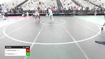 197-A lbs Consolation - Derrick Washington, Soul Wrestling Club vs Stephano Hadoulis, Unattached