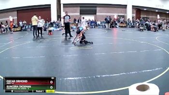 55 lbs Round 5 (6 Team) - Oscar Ormond, Ares vs Suncera Dickman, Contenders WA Green