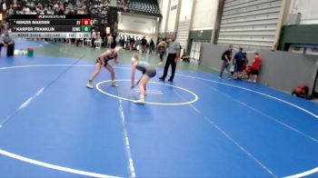 137-149 lbs Quarterfinal - Karper Franklin, Smith County Wrestling Club vs Kenzie Maeder, Southwest Valley