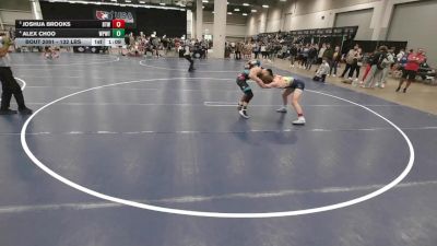 132 lbs Quarters - Joshua Brooks, Best Trained Wrestling vs Alex Choo, Wolf Pack Wrestling TX