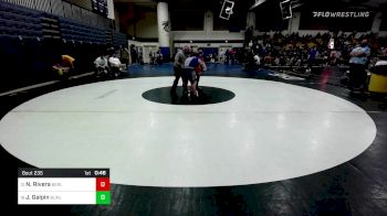182 lbs Consi Of 8 #1 - Nicholas Rivera, Berlin vs James Galpin, Bunnell