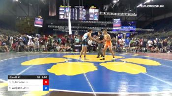 170 lbs Cons 16 #1 - Hunter Hutcheson, Ohio vs Neva Weggen, Jr, Washington