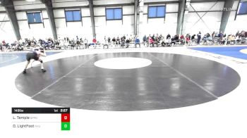 149 lbs Consi Of 16 #2 - Luke Temple, Springfield vs Danny LightFoot, New York University