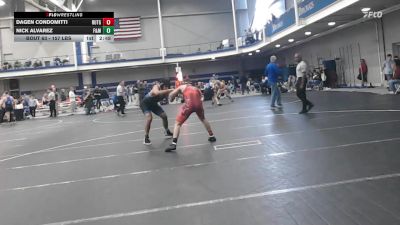 157 lbs Round Of 64 - Dagen Condomitti, Rutgers - UnAttached vs Nick Alvarez, F&m