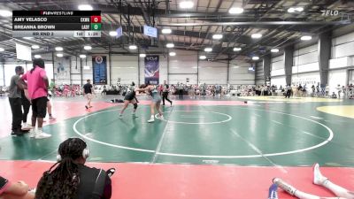 145 lbs Rr Rnd 3 - Amy Velasco, CKWA vs Breanna Brown, Lady Bandits