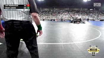 B4A-126 lbs Cons. Round 1 - Coy Fredrickson, Poteau vs Brady Larson, Harrah