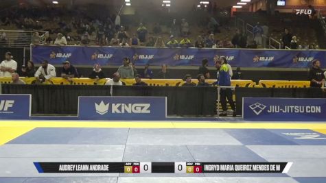 Audrey Leann Andrade vs Ingryd Maria Queiroz Mendes De M 2026 Pan Jiu Jitsu IBJJF Championship