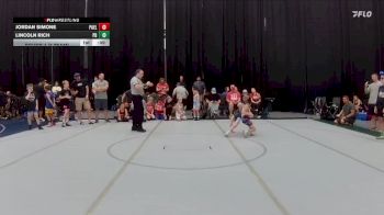 52 lbs Round 4 (6 Team) - Lincoln Rich, Potentially Dangerous vs Jordan Simone, PA East Lightning