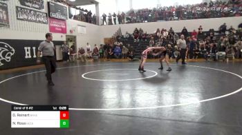 126 lbs Consi Of 8 #2 - Dillon Reinert, Brandywine Heights vs Noah Rosa, Berks Catholic
