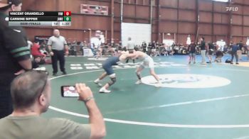 119 lbs Semifinal - Vincent Orandello, Vhw vs Carmine Sipper, James Caldwell Hs
