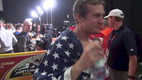 Erik Sowinski fights for bronze medal at 2016 Indoor World Champs