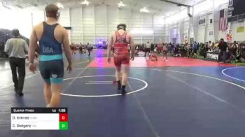 220 lbs Quarterfinal - Dominic Kremer, Ford Dynasty WC vs Caden Rodgers, The Club