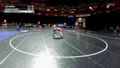 141 lbs Round Of 16 - Alex Braun, Oklahoma vs Shannon Hanna, Campbell