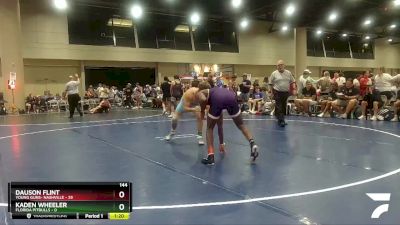 144 lbs Placement (4 Team) - Kaden Wheeler, Florida Pitbulls vs Dauson Flint, Young Guns- Nashville