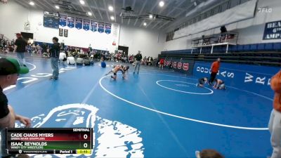 78 lbs Semifinal - Isaac Reynolds, Windy City Wrestlers vs Cade Chaos Myers, Green River Grapplers