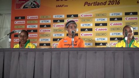 2016 Champ Sifan Hassan speaks on the recent doping bans in the women's 1500