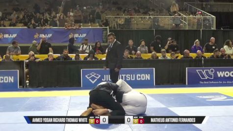 Matheus Antonio Fernandes vs Ahmed Yosan Richard Thomas White 2026 Pan Jiu Jitsu IBJJF Championship