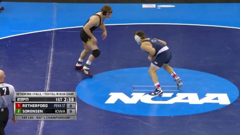 149 lbs Final - Zain Retherford, Penn State vs Brandon Sorensen, Iowa