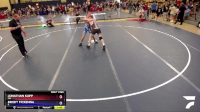 165 lbs Cons. Round 2 - Jonathan Kopp, MN vs Brody McKenna, IL