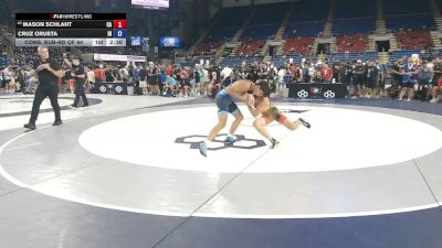 120 lbs Cons. Sub-rd Of 64 - Mason Schlaht, California vs Cruz Orueta, Indiana