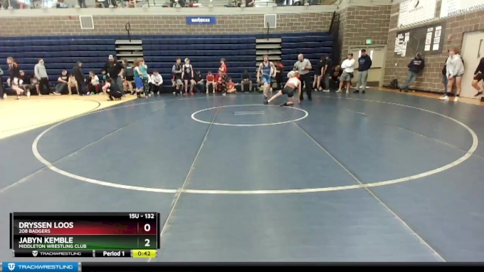 132 lbs Cons. Round 2 - Jabyn Kemble, Middleton Wrestling Club vs ...