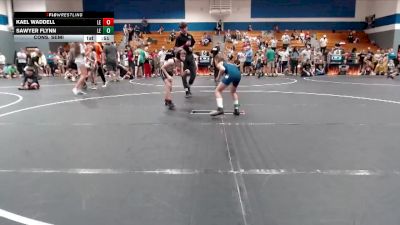 65 lbs Cons. Semi - Sawyer Flynn, Legacy Elite Wrestling Club vs Kael Waddell, Reverence Wrestling Club
