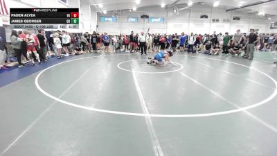 C-108 lbs Round Of 32 - Paden Alyea, VA vs James Georger, OH