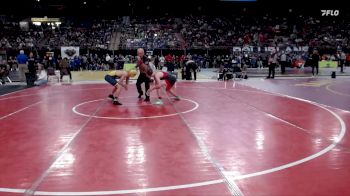 126 lbs Champ. Round 1 - Justus Briggs, Meridian vs Lyall Stott, Moscow