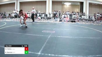 116 lbs Consi Of 8 #2 - Malachi Pettis, Team Aggression vs Rocco Gannon, Inwtc