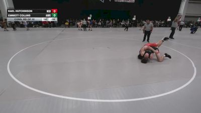165 lbs Cons. Rd Of 32 - Emmett Collins, Alber Athletics Wrestling Club vs Kael Hutchinson, Moyer Elite Wrestling
