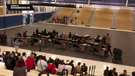 Woodbridge HS "Ontario CA" at 2026 WGI Percussion Ontario Regional+ Prelims