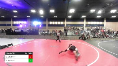 106 lbs Round Of 16 - Jacob Cava, Torrey Pines HS vs Tristan Horn, Whitehouse WC