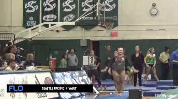 Seattle Pacific Vault Rotation   - MPSF Championships 2016