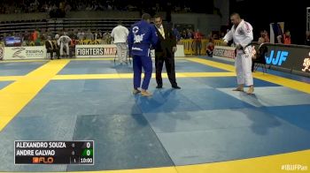 Andre Galvao vs Alexandro Ceconi IBJJF Pan 2016 Absolute third round