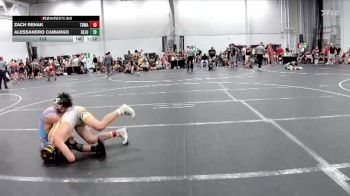 113 lbs Round 2 (6 Team) - Zach Rehak, TDWC Maniacs vs Alessandro Camargo, Revival Jokers
