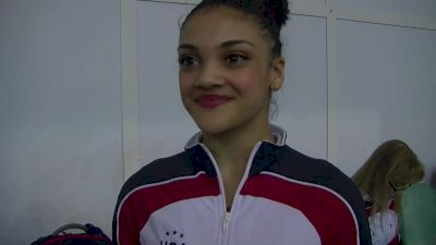 Laurie Hernandez Excited To Be Out On The Big Stage - Event Finals, Jesolo 2016