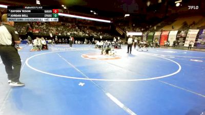 113 Class 3 lbs Semifinal - Zayden Teson, Warrenton vs Jordan Bell, St. Pius X (Kansas City)