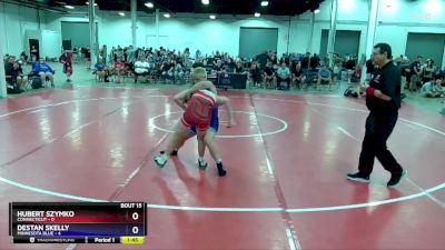 165 lbs Quarters & 1st Wb (16 Team) - Hubert Szymko, Connecticut vs Destan Skelly, Minnesota Blue