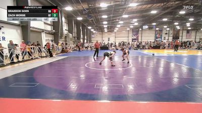 120 lbs Consolation - Braedon Goes, MA vs Zach Morse, MT