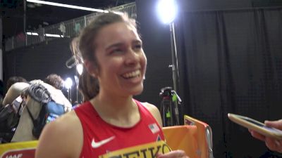 Abbey D'Agostino thrilled to finish in the top 5