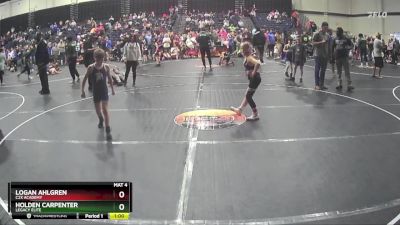 70 lbs Semifinal - Holden Carpenter, Legacy Elite vs Logan Ahlgren, C2X Academy