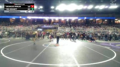 165 1A Quarterfinal - Nicholas Pawlak, Tarpon Springs vs Tre Driggett, Merritt Island