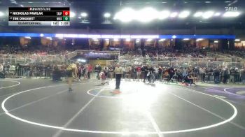 165 1A Quarterfinal - Nicholas Pawlak, Tarpon Springs vs Tre Driggett, Merritt Island