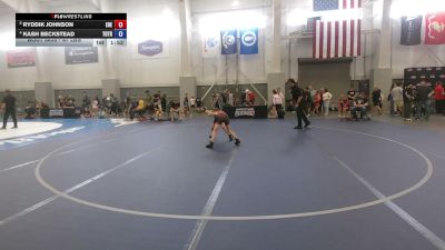 67 lbs 3rd Place Match - Ryddik Johnson, Eastern Oregon Elite vs Kash Beckstead, Top Of The Rock Wrestling
