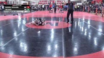 65 lbs Round 2 - Jeb Bahl, Sarbacker Wrestling Academy vs Russell Schlagel, No Nonsense Wrestling