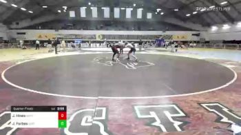197 lbs Quarterfinal - Jayshon Hines, Northwest Kansas Tech vs Jack Forbes, Unattached-Utah Valley